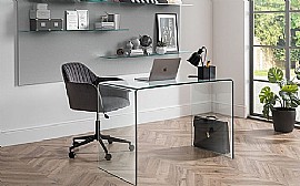 Kahlo Office Chair Grey and Black